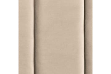Säng med lamellram Villette - Beige, svart, 140x200 cm - Möbler - Säng - Sängram & sängstomme