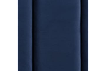 Säng med lamellram Villette - Blå, Svart, 160x200 cm - Möbler - Säng - Sängram & sängstomme