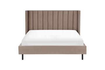 Säng med lamellram Villette - Taupe, guld, 180x200 cm - Möbler - Säng - Sängram & sängstomme
