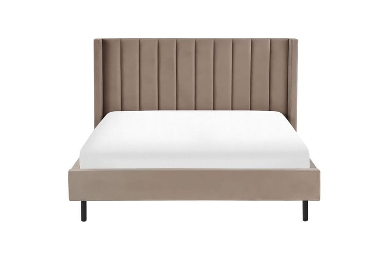 Säng med lamellram Villette - Taupe, guld, 180x200 cm - Möbler - Säng - Sängram & sängstomme