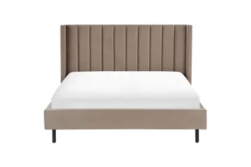 Säng med lamellram Villette - Taupe, guld, 180x200 cm - Möbler - Säng - Sängram & sängstomme