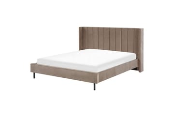 Säng med lamellram Villette - Taupe, guld, 180x200 cm - Möbler - Säng - Sängram & sängstomme
