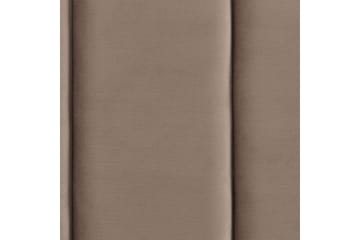 Säng med lamellram Villette - Taupe, svart, 160x200 cm - Möbler - Säng - Sängram & sängstomme
