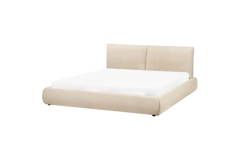 Säng med lamellram Vinay - Ljusbeige, 180x200 cm - Möbler - Säng - Sängram & sängstomme