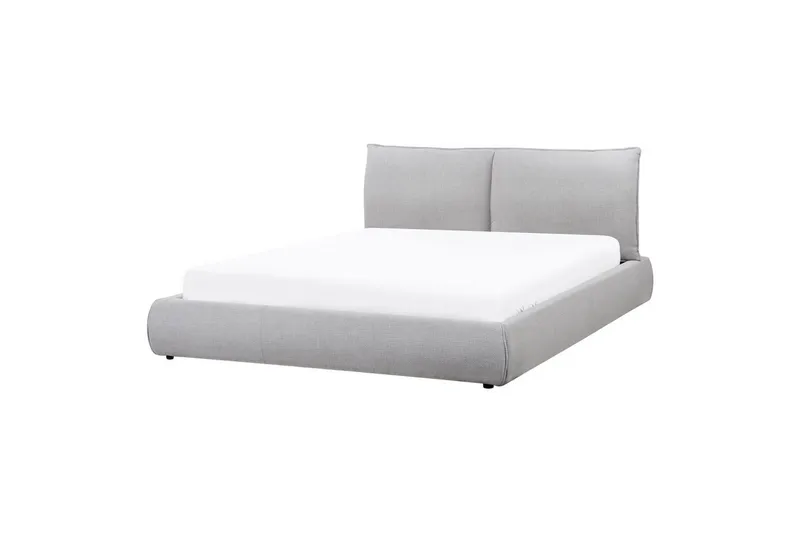 Säng med lamellram Vinay, Ljusgrå, 160x200 cm