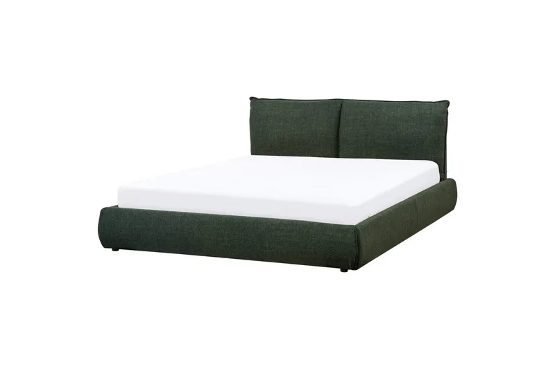 Säng med lamellram Vinay - Mörkgrön, 160x200 cm - Möbler - Säng - Sängram & sängstomme
