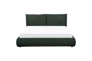Säng med lamellram Vinay - Mörkgrön, 160x200 cm - Möbler - Säng - Sängram & sängstomme