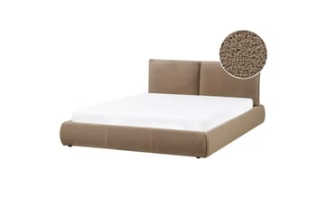 Säng med lamellram Vinay - Taupe, 160x200 cm - Möbler - Säng - Sängram & sängstomme