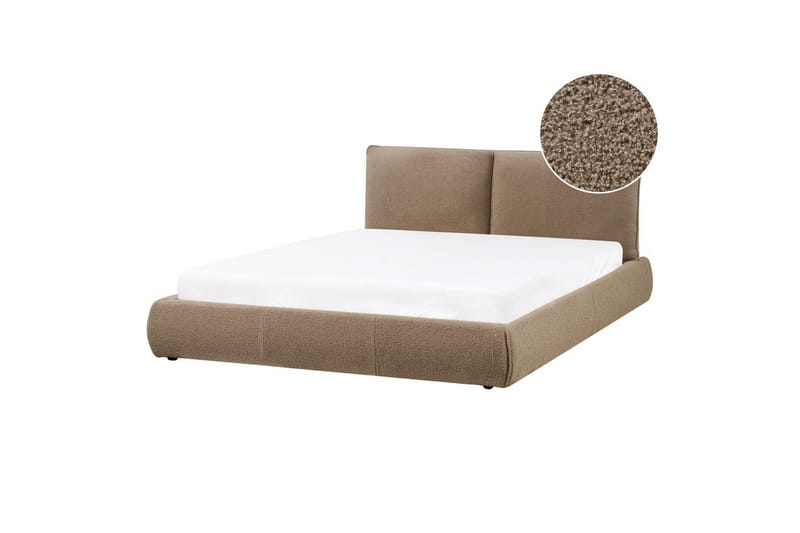 Säng med lamellram Vinay - Taupe, 160x200 cm - Möbler - Säng - Sängram & sängstomme