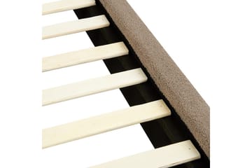 Säng med lamellram Vinay - Taupe, 180x200 cm - Möbler - Säng - Sängram & sängstomme