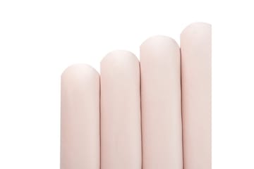 Säng med lamellram Vincennes - Rosa, Svart, 180x200 cm - Möbler - Säng - Sängram & sängstomme