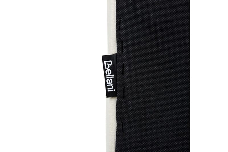 Säng med lamellram Vincennes - Vit, Svart, 180x200 cm - Möbler - Säng - Sängram & sängstomme