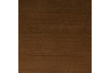 Säng med lamellram Poissy - Mörk trä, beige, 180x200 cm - Möbler - Säng - Sängram & sängstomme