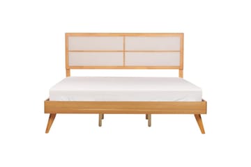 Säng med lamellram Poissy - Ljus trä, beige, 180x200 cm - Möbler - Säng - Sängram & sängstomme