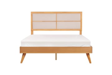 Säng med lamellram Poissy - Ljus trä, beige, 160x200 cm - Möbler - Säng - Sängram & sängstomme