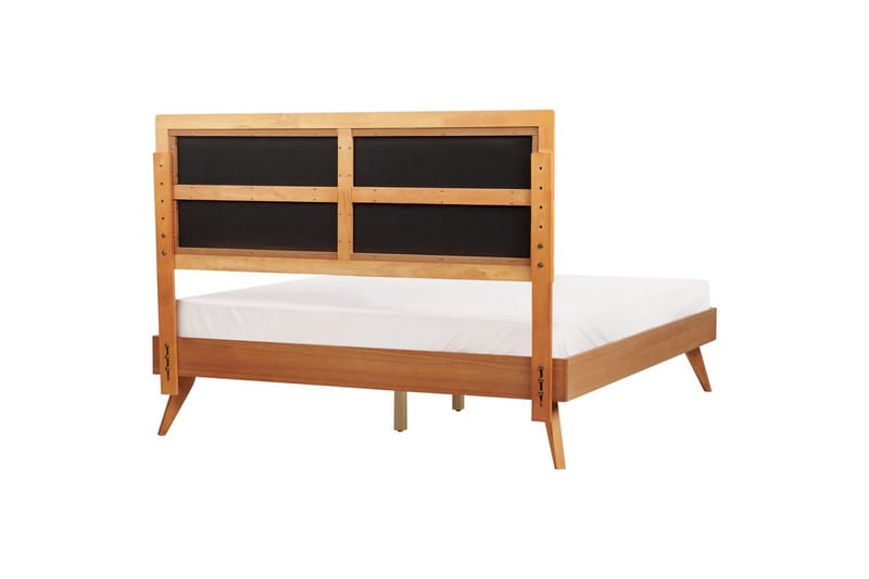 Säng med lamellram Poissy - Ljus trä, beige, 160x200 cm - Möbler - Säng - Sängram & sängstomme