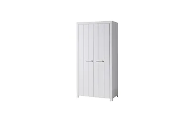 Säng med nattduksbord 2-dörrars garderob Skrivbord Bokhylla Erik - Möbler - Säng - Möbelset för sovrum