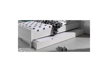 Säng med nattduksbord 2-dörrars garderob Skrivbord Bokhylla Låda Erik - Möbler - Säng - Möbelset för sovrum