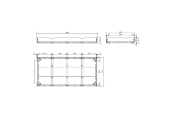 Säng med nattduksbord 3-dörrars garderob Skrivbord Bokhylla Låda Erik - Möbler - Säng - Möbelset för sovrum
