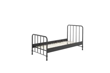 Säng med nattduksbord Bronxx Svart - Svart - Möbler - Säng - Möbelset för sovrum