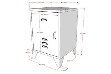 Säng med nattduksbord Bronxx Vit - Vit - Möbler - Säng - Möbelset för sovrum
