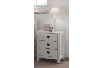 Säng med nattduksbord garderob låda Amori Vit 2 dörrar - 2 dörrar - Möbler - Säng - Möbelset för sovrum