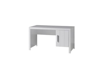 Säng med ribbotten nattduksbord 3-dörrars garderob skrivbord bokhylla låda Erik - Möbler - Säng - Möbelset för sovrum