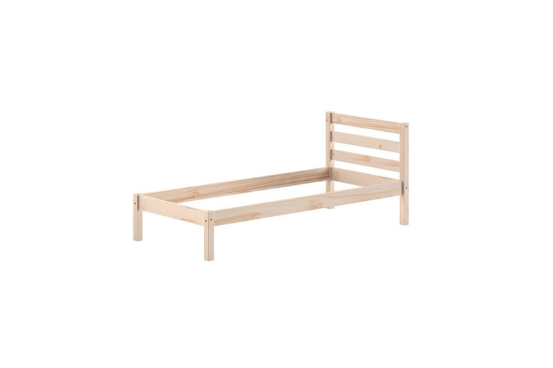 Säng med ribbotten Pino Naturlig - Naturlig - M�öbler - Säng - Ramsäng