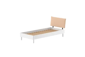 Säng med sängbord, garderob, skötbord Forrest Vit bok - Vit bok - Möbler - Säng - Möbelset för sovrum