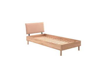 Säng med sängbord, garderob Forrest byrå med 3 lådor Ek - Ek - Möbler - Säng - Möbelset för sovrum