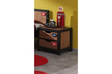 Säng med sängbord, låda, garderob, byrå Alex - Möbler - Säng - Möbelset för sovrum