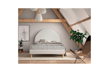 Säng Moon Vit, 140 x 200 cm - Vit, 140 x 200 cm - Möbler - Säng - Sängram & sängstomme