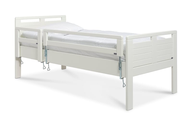 Säng Seniori 120 cm Vit - Kiteen Huonekalut - Sängram & sängstomme