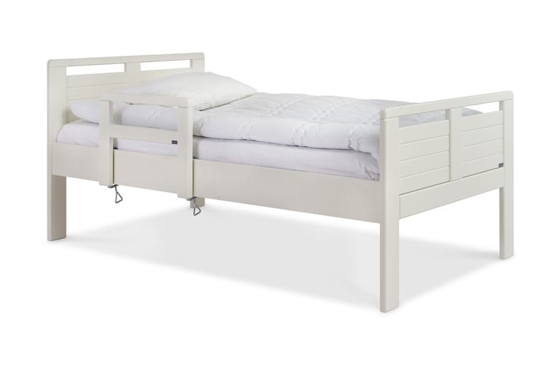 Säng Seniori 120 cm Vit - Kiteen Huonekalut - Sängram & sängstomme