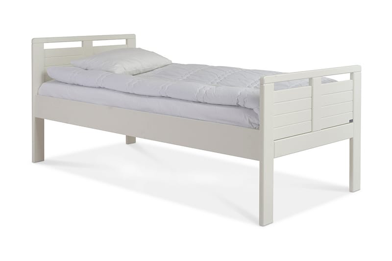 Säng Seniori 120 cm Vit - Kiteen Huonekalut - Sängram & sängstomme