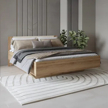 Säng Vertina med Gasfjäderförvaring - 160 cm - Möbler - Säng - Sängram & sängstomme