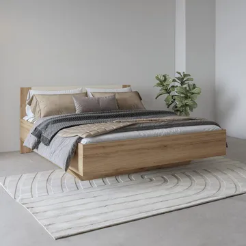 Säng Vertina med Gasfjäderförvaring - 160 cm - Möbler - Säng - Sängram & sängstomme