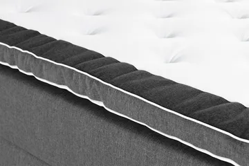 Alessia Komplett Sängpaket med Förvaring LED-belysning 160x200 cm - Svart - Möbler - Säng - Säng med förvaring