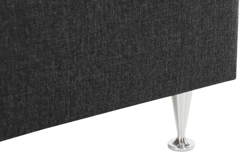 Alessia Komplett Sängpaket med Förvaring LED-belysning 160x200 cm - Svart - Möbler - Säng - Säng med förvaring