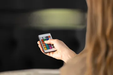 Alessia Komplett Sängpaket med Förvaring LED-belysning 160x200 cm - Svart - Möbler - Säng - Säng med förvaring