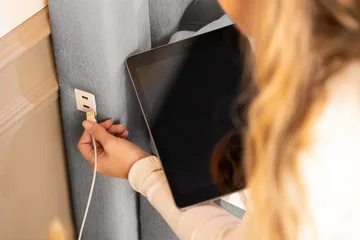 Alessia Komplett Sängpaket med Förvaring LED-belysning 180x200 cm - Grå / Ljusgrå - Möbler - Säng - Säng med förvaring