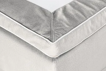 Alessia Komplett Sängpaket med Förvaring LED-belysning 180x200 cm - Grå / Ljusgrå - Möbler - Säng - Säng med förvaring