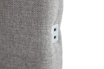 Altaneira Komplett Sängpaket med Lådförvaring LED-belysning 160x200 - Grå - Möbler - Säng - Säng med förvaring