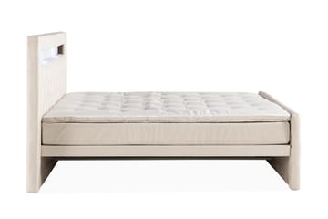 Altaneira Komplett Sängpaket med Lådförvaring LED-belysning 180x200 - Beige - Möbler - Säng - Säng med förvaring