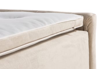 Altaneira Komplett Sängpaket med Lyftförvaring LED-belysning 160x200 - Beige - Möbler - Säng - Säng med förvaring