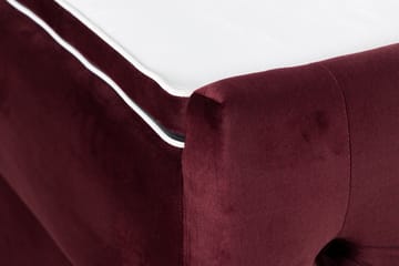 Altaneira Komplett Sängpaket med Lyftförvaring LED-belysning 160x200 - Röd - Möbler - Säng - Säng med förvaring