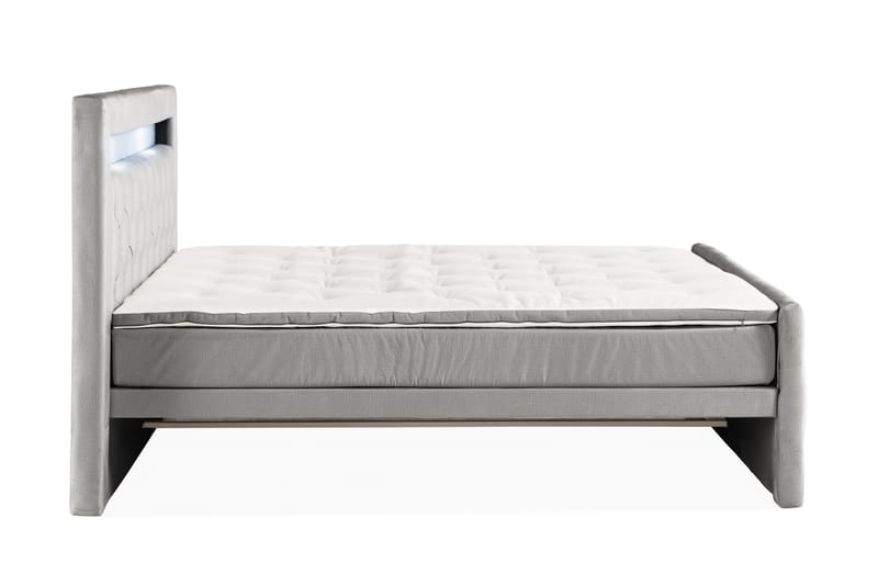 Altaneira Sängpaket 180x200 med Lådförvaring - Grå - Komplett sängpaket - Säng med förvaring
