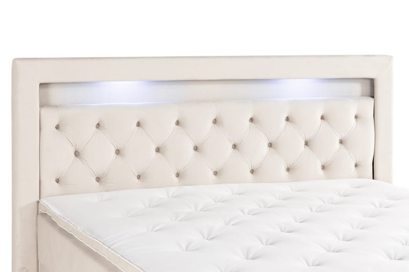 Altaneira Sängpaket 180x200 med Lyftförvaring - Beige - Säng med förvaring - Komplett sängpaket