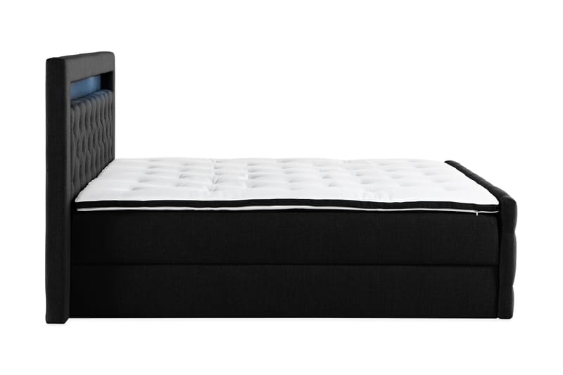 Altaneira Sängpaket 180x200 med Lyftförvaring - Svart - Säng med förvaring - Komplett sängpaket