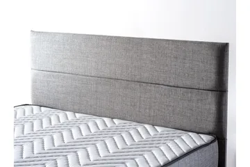 Argentu Kontinentalsäng 160x200 cm - Grå - Möbler - Säng - Säng med förvaring